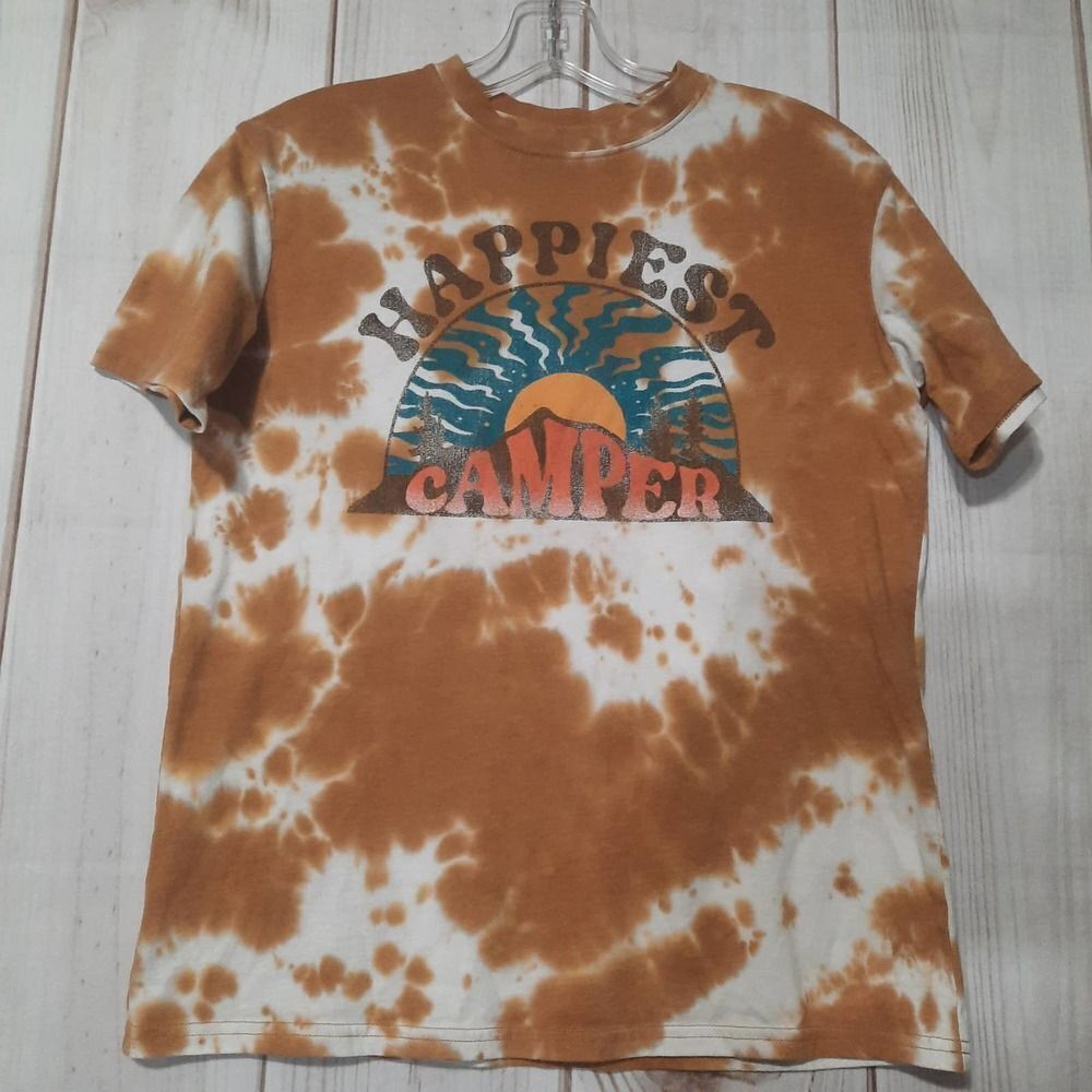 Happiest Camper Tshirt Ladies size Small